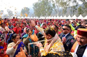 अगस्त्यमुनि में आयोजित भव्य रोड शो मुख्यमंत्री श्री पुष्कर सिंह धामी ने किया प्रतिभाग।