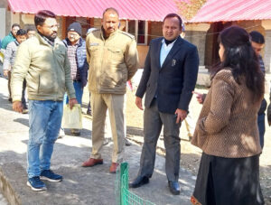 सीएम के दौरे की तैयारी, डीएम ने मौका मुआयना किया, 10 फरवरी को प्रस्तावित है दौरा।
