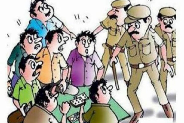 यहां होटल में चला रहा था जुआ, पुलिस ने 6 जुआरियों को दबोचा