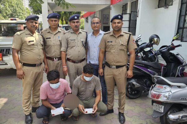 संभल के शातिर चोर घर में करते थे चोरी, पुलिस ने दो को दबोचा