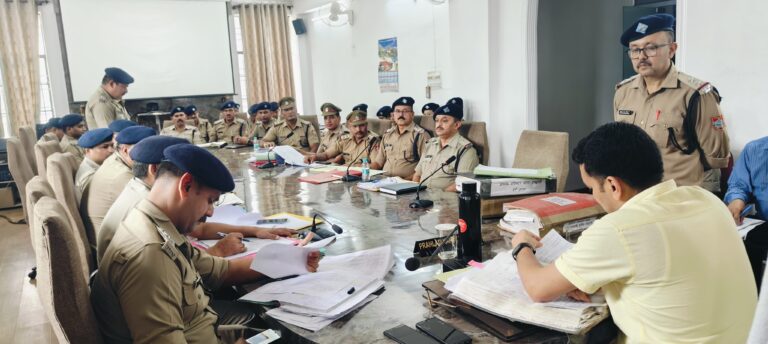 एसएसपी का कड़ा रूख- आदेश कक्ष से नदारद एसआई निलंबित