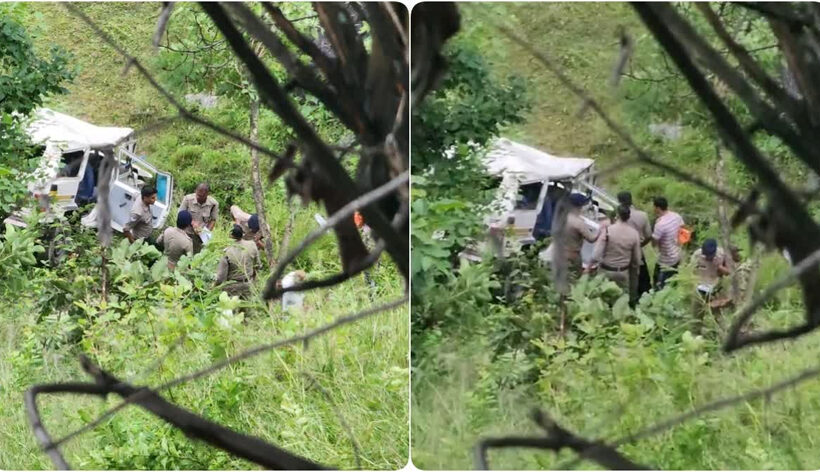 Srinagar News: गहरी खाई में गिरा मैक्स वाहन, 3 की मौत