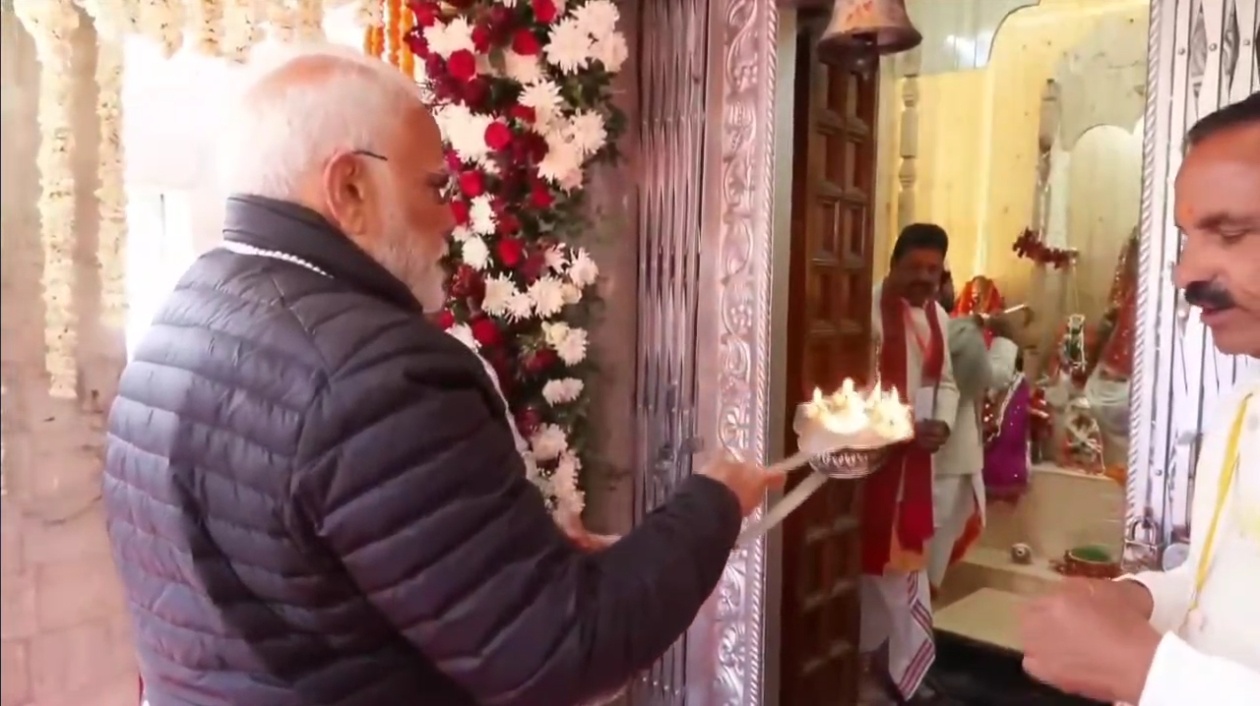 Uttarakhand: प्रधानमंत्री मोदी ने मुखबा में गंगा मंदिर में की विशेष पूजा, सुरक्षा के कड़े इंतजाम
