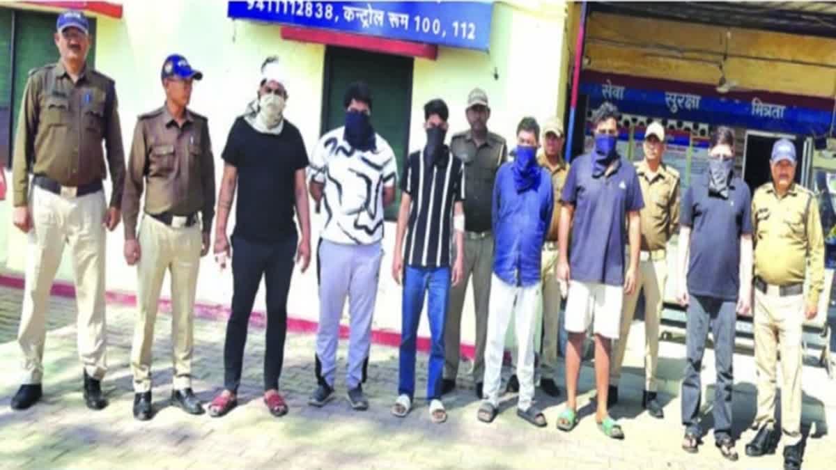Haridwar: लक्सर राजन हत्याकांड के 6 आरोपी व विधायक उमेश कुमार के दफ्तर पर फायरिंग का आरोपी गिरफ्तार