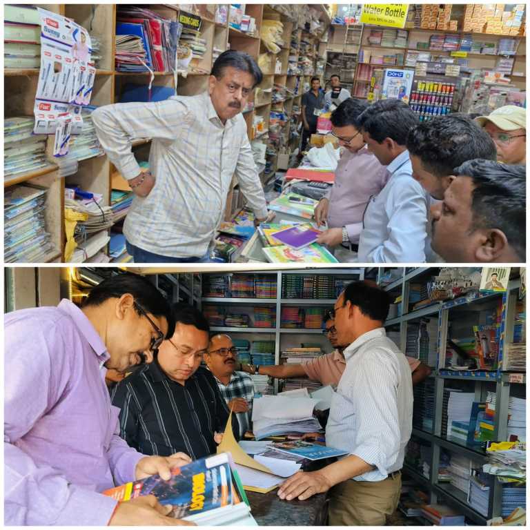 Haldwani: हल्द्वानी में प्रशासन की सख्ती,महंगी किताबें बेचने वालों पर कसा शिकंजा