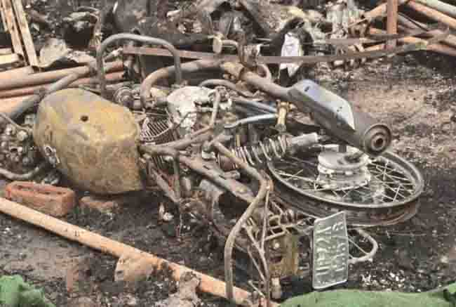 Haldwani: टेंट हाउस जलकर राख, छह लाख की क्षति, पालतू कुत्ते की भी मौत