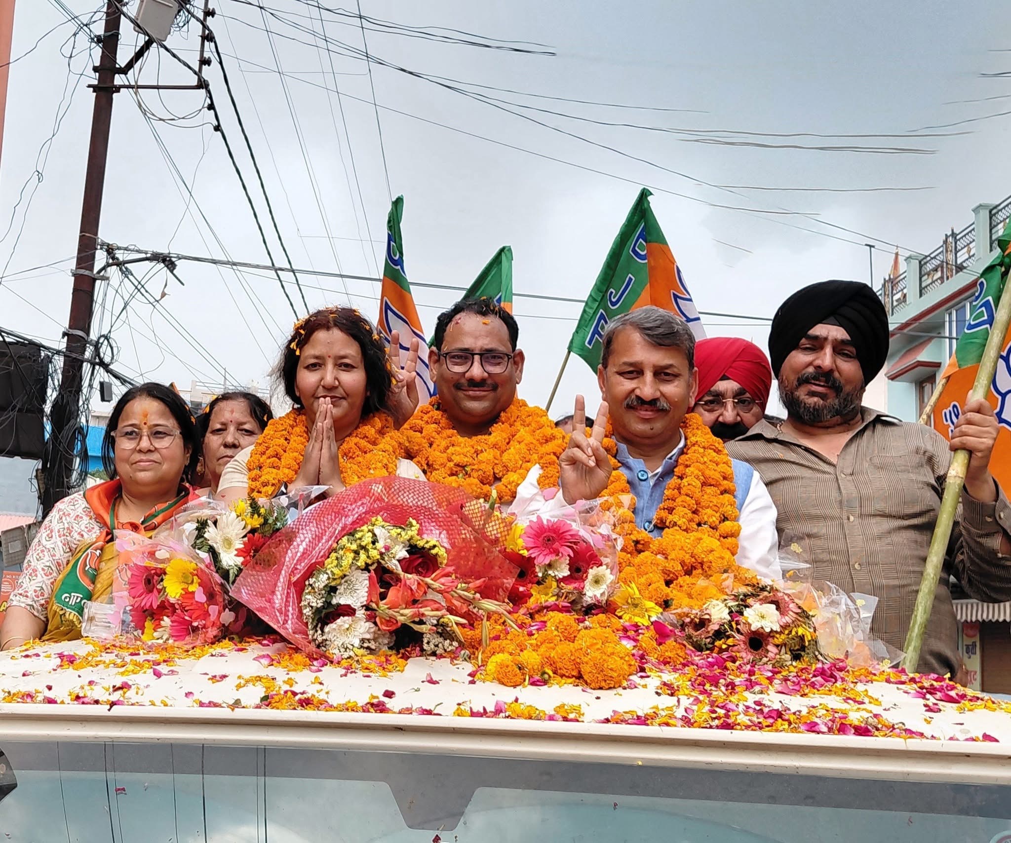 Haldwani: उत्तराखंड महिला उद्यमिता परिषद की अध्यक्ष बनीं रेनू अधिकारी का हल्द्वानी में भव्य स्वागत