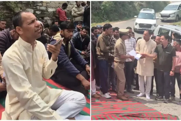 Ramgarh: सतबूंगा जलस्रोतों में गंदगी फेंकने पर बवाल, कासा ड्रीम होटल के खिलाफ ग्रामीणों का धरना प्रदर्शन Ramgarh: सतबूंगा जलस्रोतों में गंदगी फेंकने पर बवाल, कासा ड्रीम होटल के खिलाफ ग्रामीणों का धरना प्रदर्शन