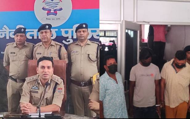 Haldwani: हल्द्वानी पुलिस ने दो चैन स्नैचिंग की घटनाओं का किया खुलासा, तीन आरोपी गिरफ्तार