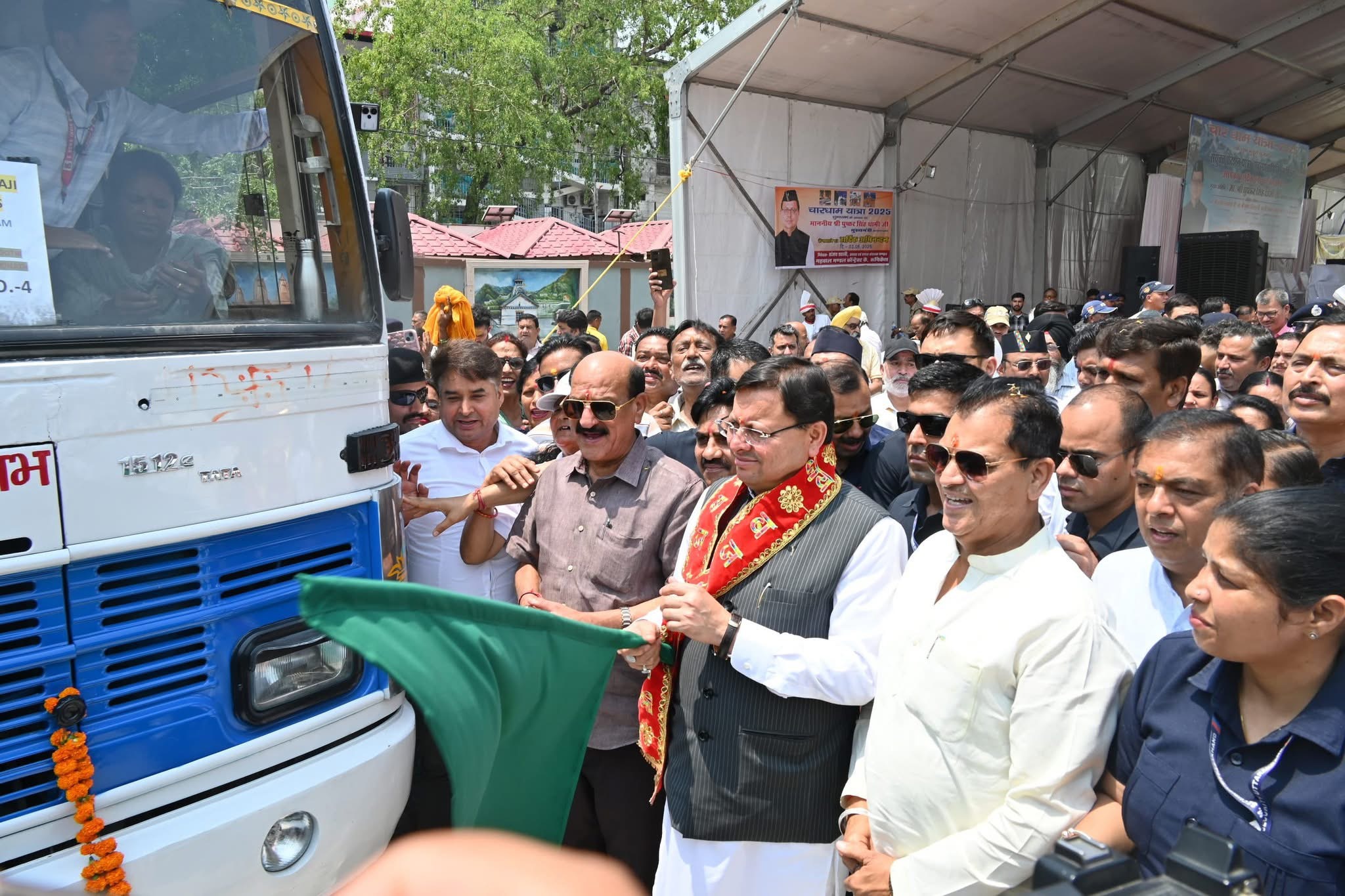 Rishikesh: मुख्यमंत्री धामी ने ऋषिकेश से चारधाम यात्रा 2025 का किया शुभारंभ