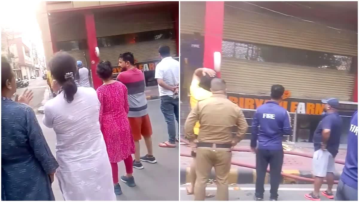 Haldwani: ठंडी सड़क पर MiNi’S शोरूम में लगी आग, भारी नुकसान, कोई हताहत नहीं