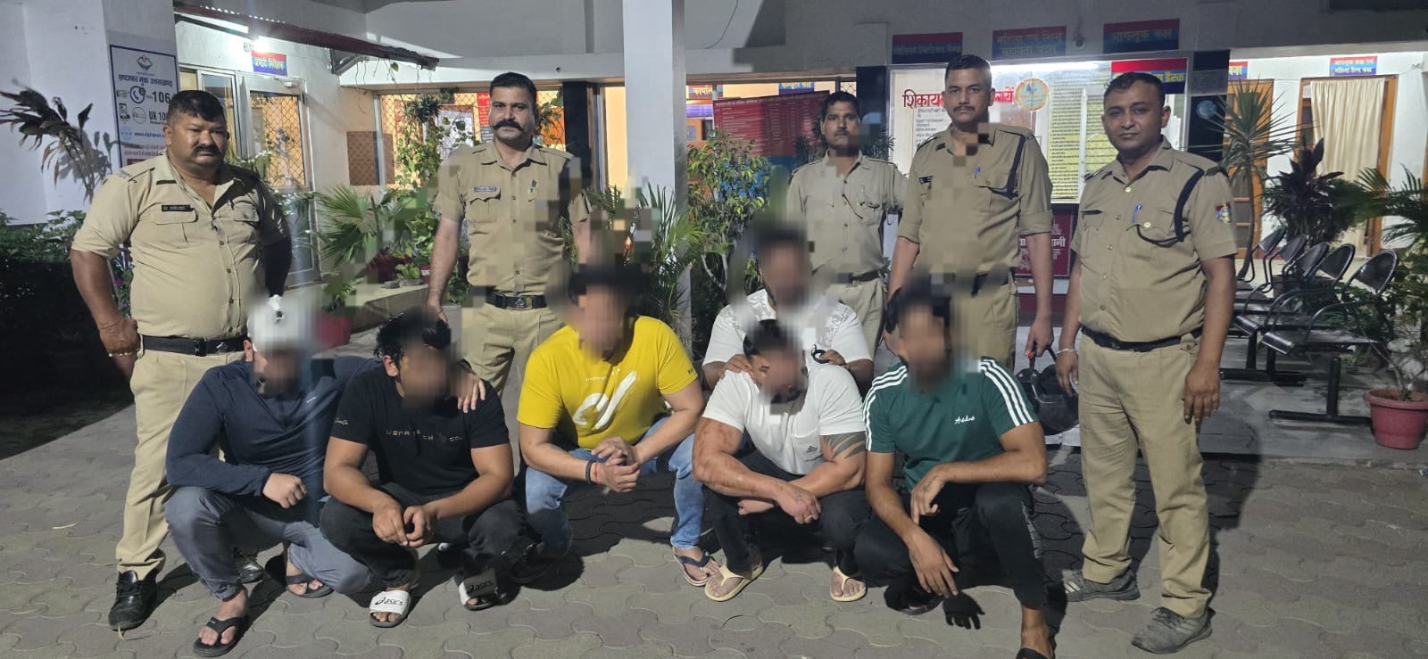 Haldwani: शराब के नशे में हुड़दंग, हरियाणा के 6 युवकों पर हल्द्वानी पुलिस की कड़ी कार्रवाई