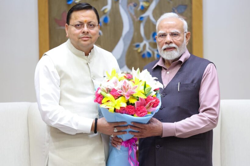 New Delhi: प्रधानमंत्री से मिले मुख्यमंत्री धामी, नंदा राजजात और महाकुंभ के लिए मांगा विशेष सहयोग