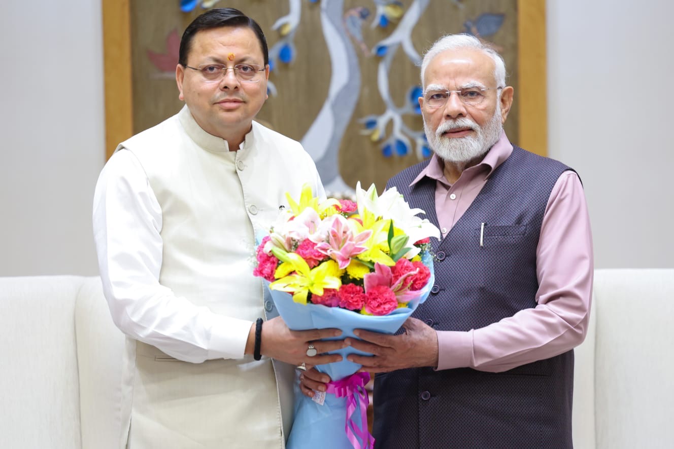 New Delhi: प्रधानमंत्री से मिले मुख्यमंत्री धामी, नंदा राजजात और महाकुंभ के लिए मांगा विशेष सहयोग