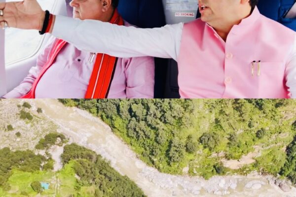uttarkashi: मुख्यमंत्री धामी ने उत्तरकाशी में आपदा प्रभावित क्षेत्रों का किया हवाई सर्वेक्षण, राहत कार्यों की समीक्षा के दिए निर्देश