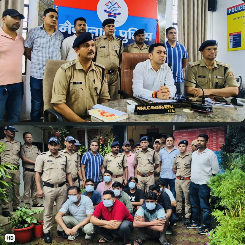 Haldwani: नकल माफिया गैंग का पर्दाफाश, हल्द्वानी के होटल से सरगना समेत 9 गिरफ्तार, SSC परीक्षा में धांधली की थी तैयारी