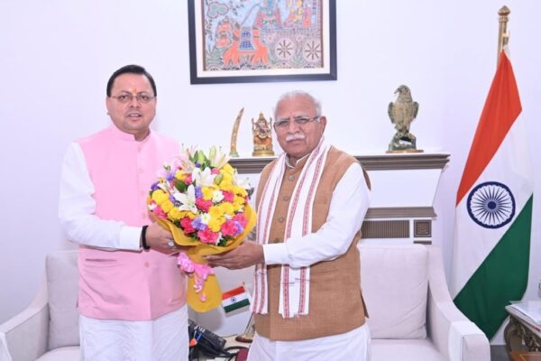 New Delhi: कुंभ 2027 को लेकर मुख्यमंत्री धामी ने केंद्रीय विद्युत मंत्री खट्टर से की मुलाकात, अवसंरचना और आवास योजनाओं पर सहयोग का अनुरोध