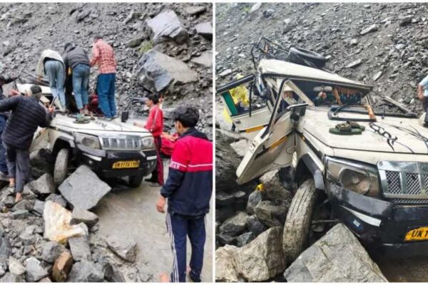 Rudraprayag: केदारनाथ यात्रा मार्ग पर दर्दनाक हादसा सोनप्रयाग-मुनकटिया के बीच बोलेरो पर गिरे बोल्डर, दो यात्रियों की मौत