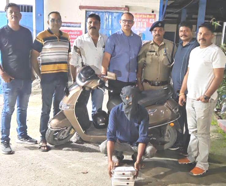 Kichha: किच्छा में एएनटीएफ की बड़ी कार्रवाई 152 ग्राम हेरोइन बरामद, तस्कर गिरफ्तार