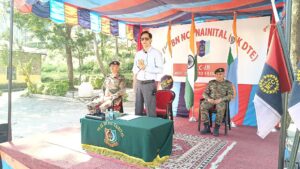 Haldwani: एनसीसी एडवांस लीडरशिप कैंप में पहुंचे कुमाऊं आयुक्त दीपक रावत, कैडेट्स को दी राष्ट्रसेवा और नेतृत्व की सीख Haldwani