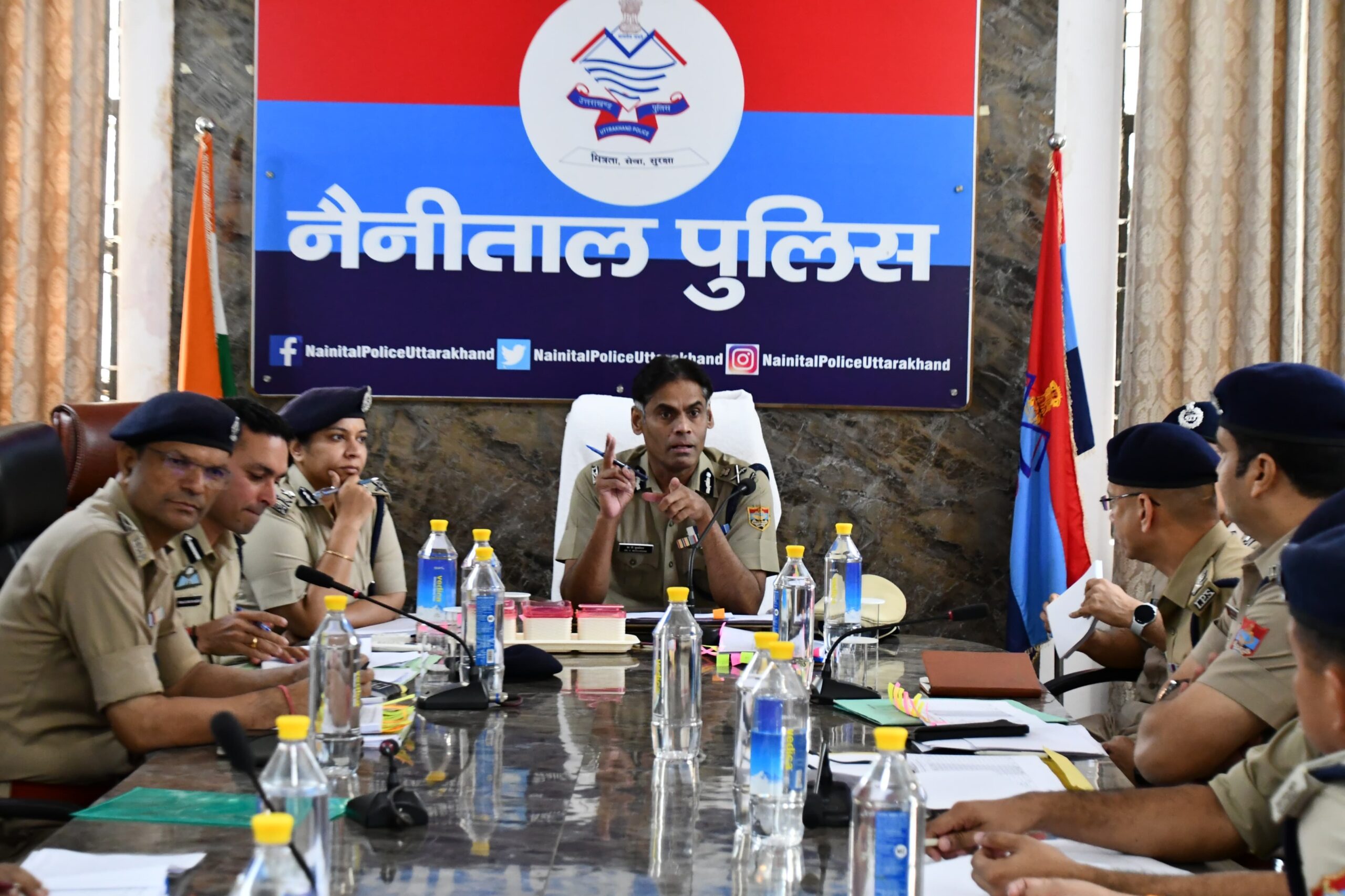 Haldwani: एडीजी वी. मुरुगेशन ने हल्द्वानी में अपराध समीक्षा बैठक ली, तीन वर्ष से अधिक लंबित विवेचनाओं पर जताई सख्त नाराज़गी