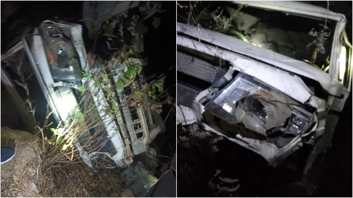 Chamoli: चमोली में दर्दनाक सड़क हादसा, 100 मीटर गहरी खाई में गिरी बोलेरो, दो गंभीर घायल
