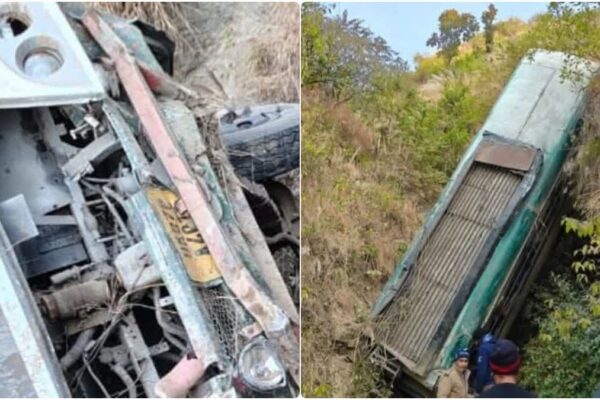 Almora: सल्ट भिकियासैंण में केमू बस खाई में गिरी, 7 यात्रियों की मौत