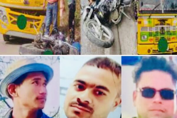 Khatima: खटीमा में दर्दनाक सड़क हादसा, स्कूल बस की टक्कर से तीन बाइक सवार युवकों की मौत