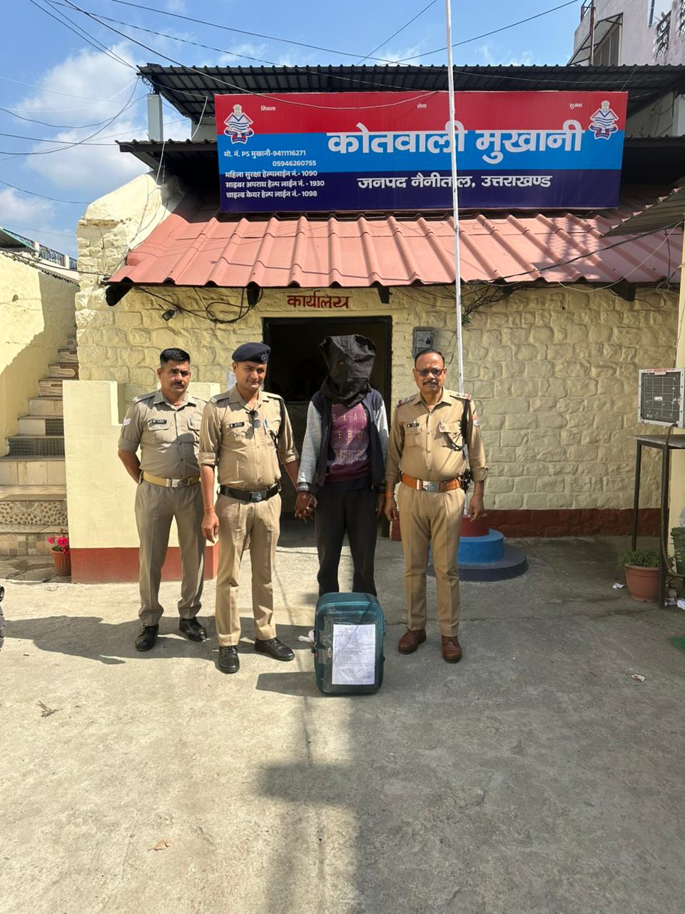 Haldwani: 24 घंटे में मंदिर चोरी का खुलासा, नैनीताल पुलिस ने आरोपी को दबोचा और चोरी का पूरा सामान किया बरामद