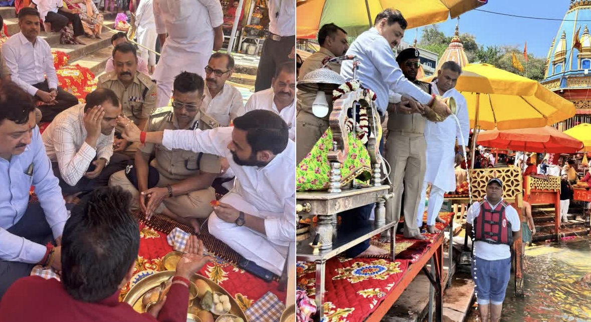 Haridwar: चारधाम यात्रा 2026 का भव्य शुभारंभ, हरिद्वार में कमिश्नर और आईजी ने की गंगा पूजा, 18 लाख से अधिक पंजीकरण