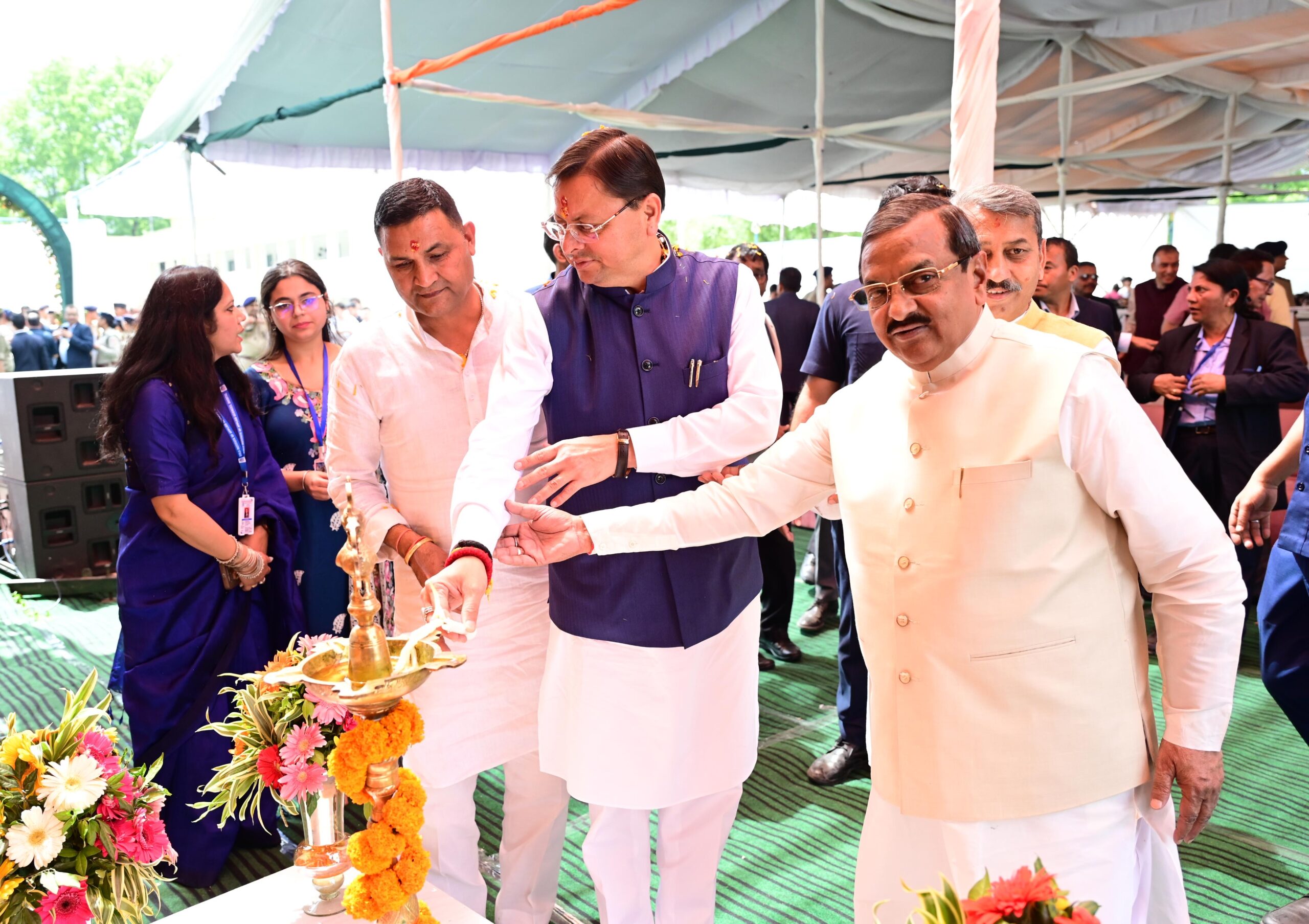 Bhimtal: भीमताल में ‘स्पेक्ट्रम 2026’ का भव्य आगाज, सीएम पुष्कर सिंह धामी ने युवाओं को दिया नवाचार का मंत्र