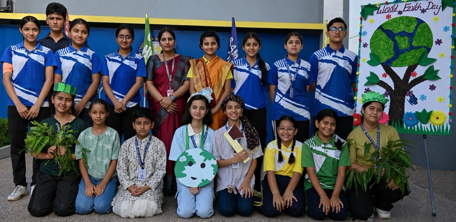 Haldwani: सिंथिया स्कूल हल्द्वानी में विश्व पृथ्वी दिवस पर गूंजा ‘धरती बचाओ’ का संदेश, छात्रों ने दी पर्यावरण संरक्षण की सीख