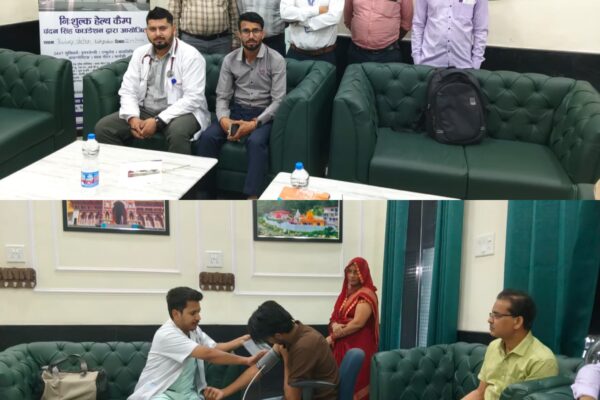 Haldwani: काठगोदाम रेलवे स्टेशन पर NERMC के सहयोग से लगा निःशुल्क स्वास्थ्य जांच शिविर, कर्मचारियों व परिवारों को मिला लाभ