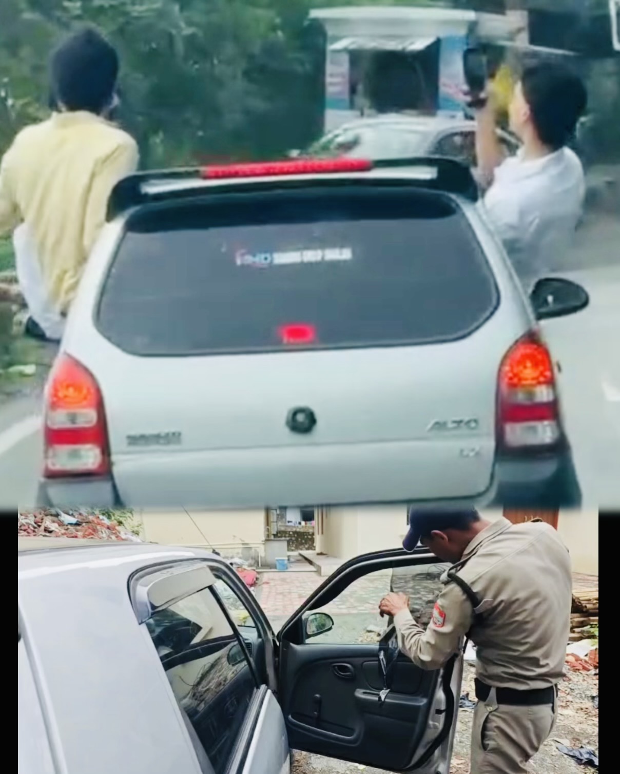 Nainital: चलती कार की खिड़की पर लटककर रील बना रहे लखनऊ के पर्यटकों पर काठगोदाम पुलिस की सख्त कार्रवाई, भारी चालान और काली फिल्म हटवाई