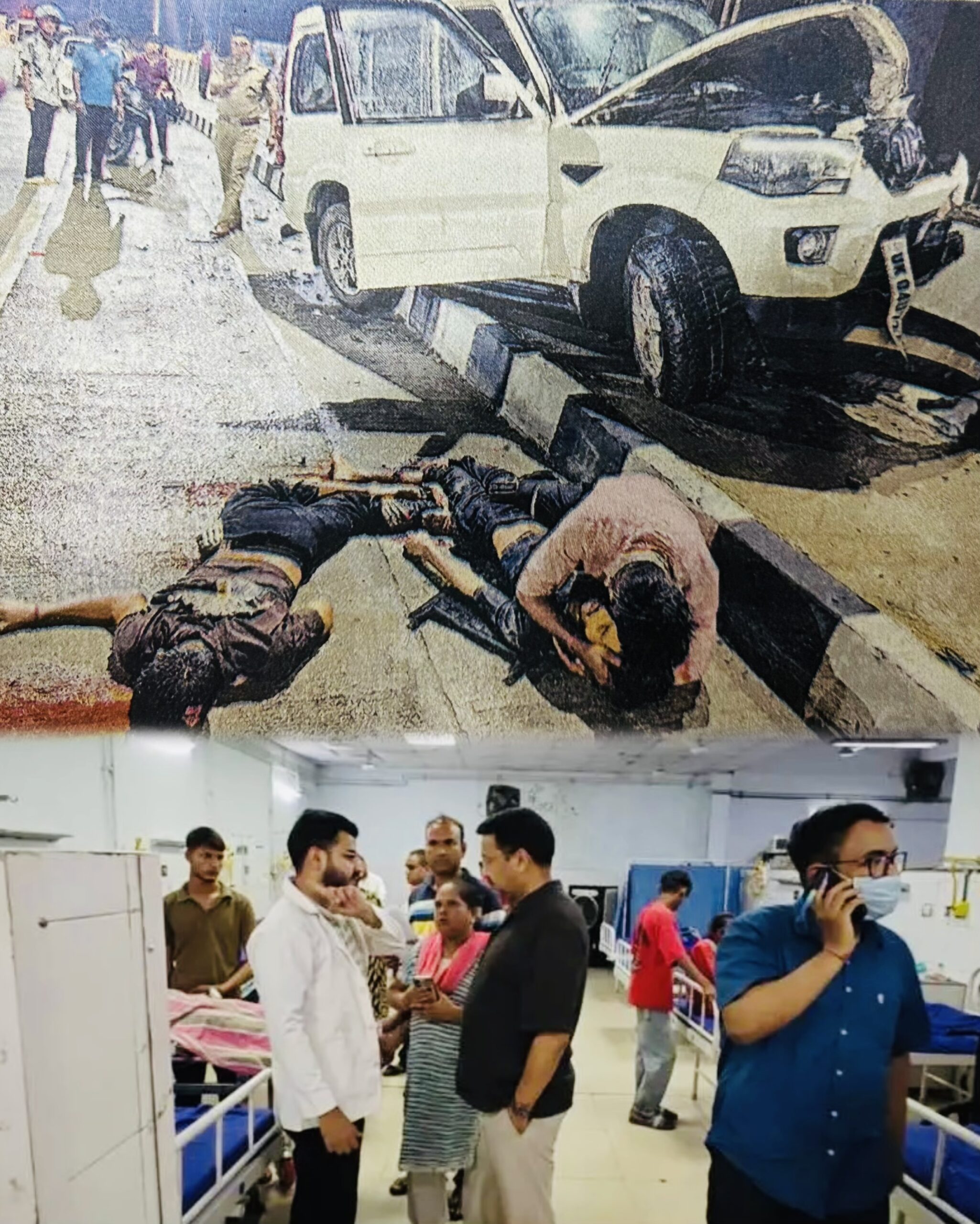Haldwani: तीनपानी फ्लाईओवर पर भीषण हादसा, स्कॉर्पियो की टक्कर से चार युवकों की मौत