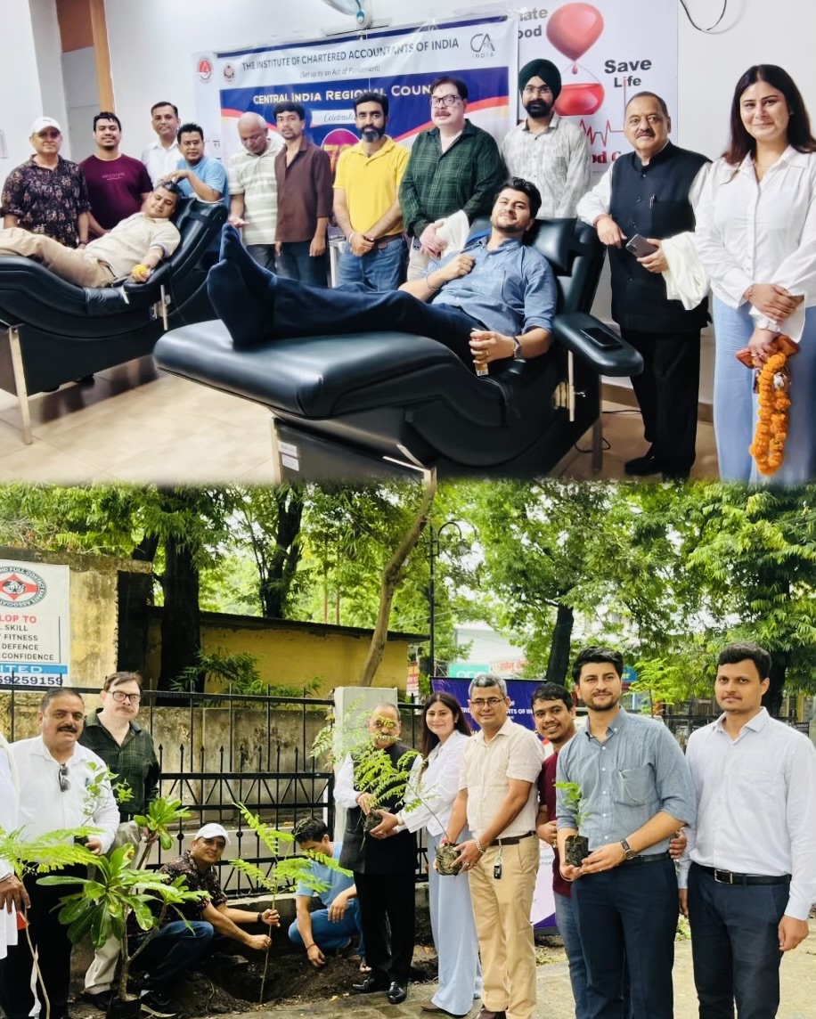 Haldwani: सीए डे पर चार्टर्ड अकाउंटेंट्स ने किया रक्तदान और वृक्षारोपण, 42 यूनिट रक्त किया दान