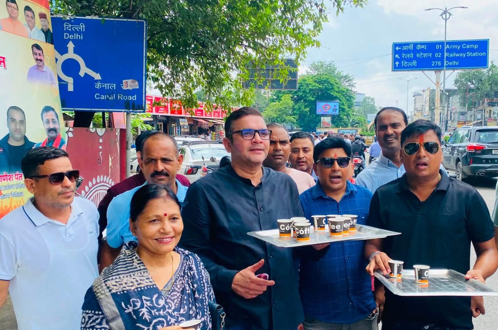 Haldwani: महंगी चीनी के विरोध में कांग्रेस का अनोखा प्रदर्शन, आमजन को फीकी चाय पिलाकर सरकार को दिखाया आईना