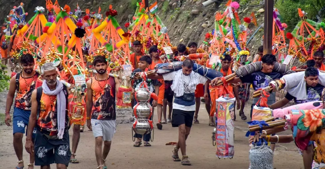 Haridwar: हरिद्वार में शिवभक्तों का महासैलाब, एक दिन में 31.5 लाख कांवड़ियों ने किया ऐतिहासिक प्रस्थान