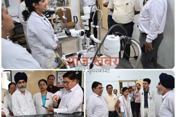 Haldwani: निदेशक डॉ. आशुतोष सयाना ने एसटीएच हल्द्वानी में स्वास्थ्य व्यवस्थाओं का लिया जायजा, मरीजों को गुणवत्तापूर्ण उपचार उपलब्ध कराने के दिए निर्देश