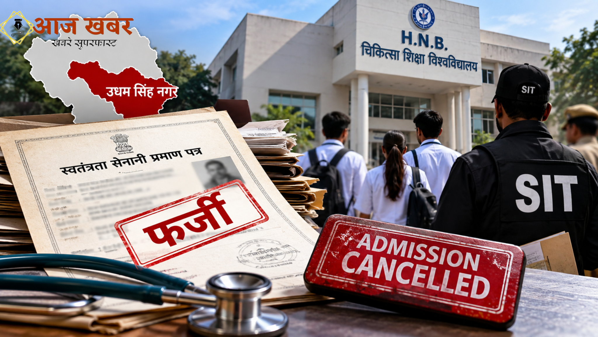 Uttarakhand: फर्जी प्रमाण पत्रों से एमबीबीएस दाखिलों का बड़ा खुलासा, ऊधम सिंह नगर के 12 समेत 19 प्रवेश हुए निरस्त, एसआईटी जांच तेज