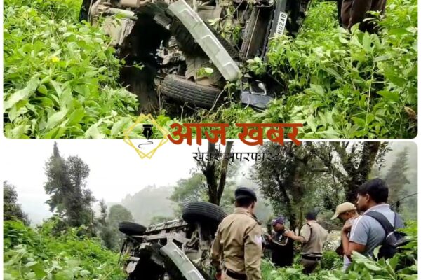 Mussoorie: मसूरी घूमकर लौट रहे पांच युवकों की स्कॉर्पियो खाई में गिरी, एक की हालत गंभीर