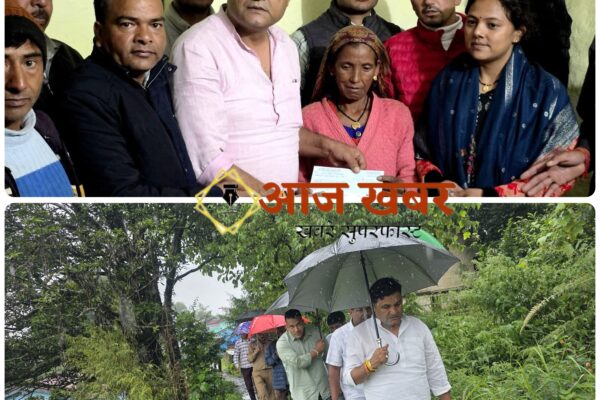 Bhimtal: आपदा प्रभावित क्षेत्रों में पहुंचे कैबिनेट मंत्री राम सिंह कैड़ा, अधिकारियों को त्वरित राहत और मरम्मत के निर्देश