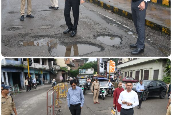 Ramnagar: कुमाऊँ कमिश्नर दीपक रावत ने रामनगर की सड़कों का किया निरीक्षण, 15 अक्टूबर तक गड्ढामुक्त करने के दिए सख्त निर्देश