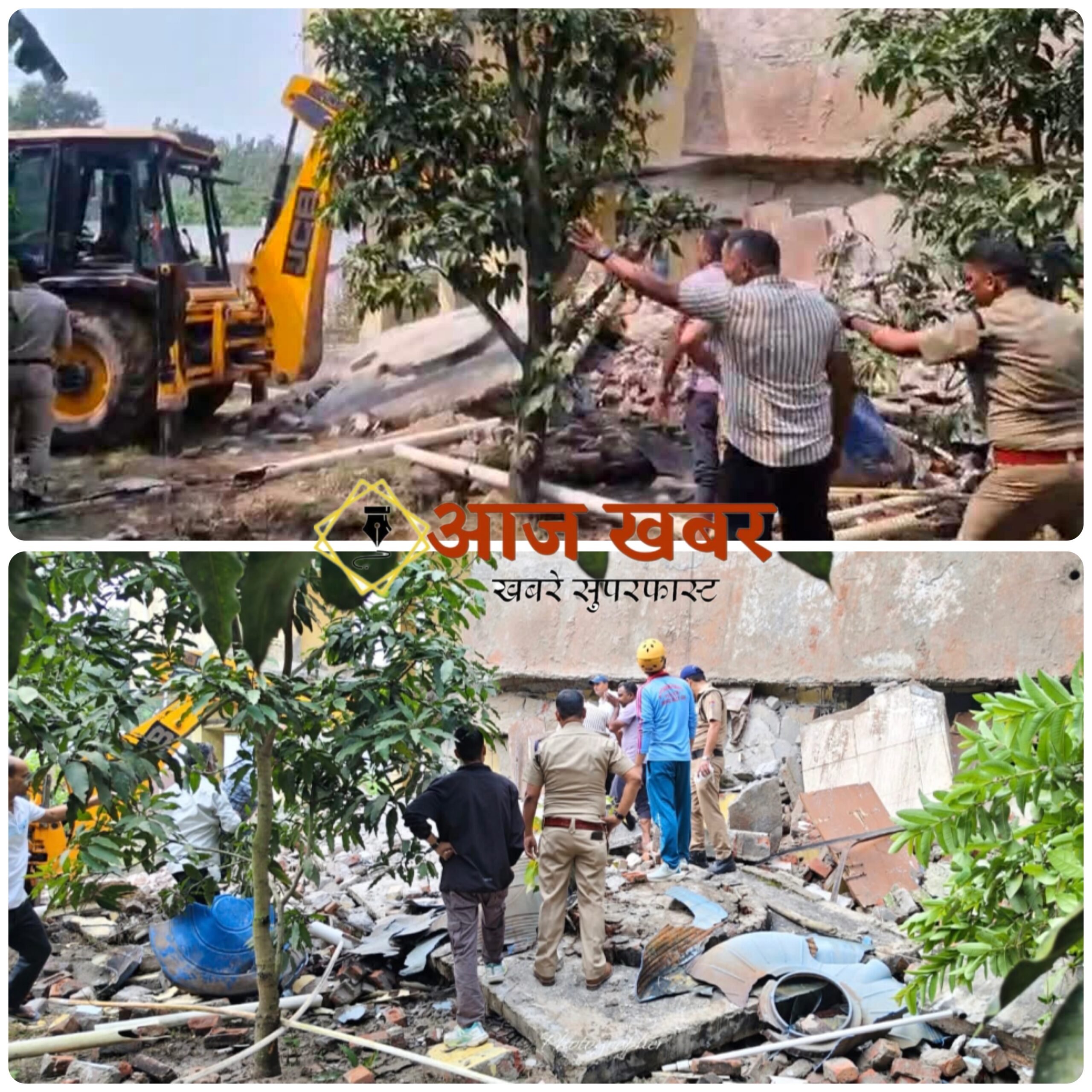 Roorkee: अमृत लॉ कॉलेज की इमारत ढहने से मची अफरा-तफरी, मलबे में दबे पीएसी जवान को बचाने में जुटी पुलिस