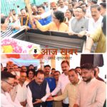 Haldwani: प्रधानमंत्री मोदी के जनसेवा के 25 वर्ष पर हल्द्वानी में भव्य आयोजन, मशाल जुलूस के साथ निकली सेवा ज्योति रथ यात्रा