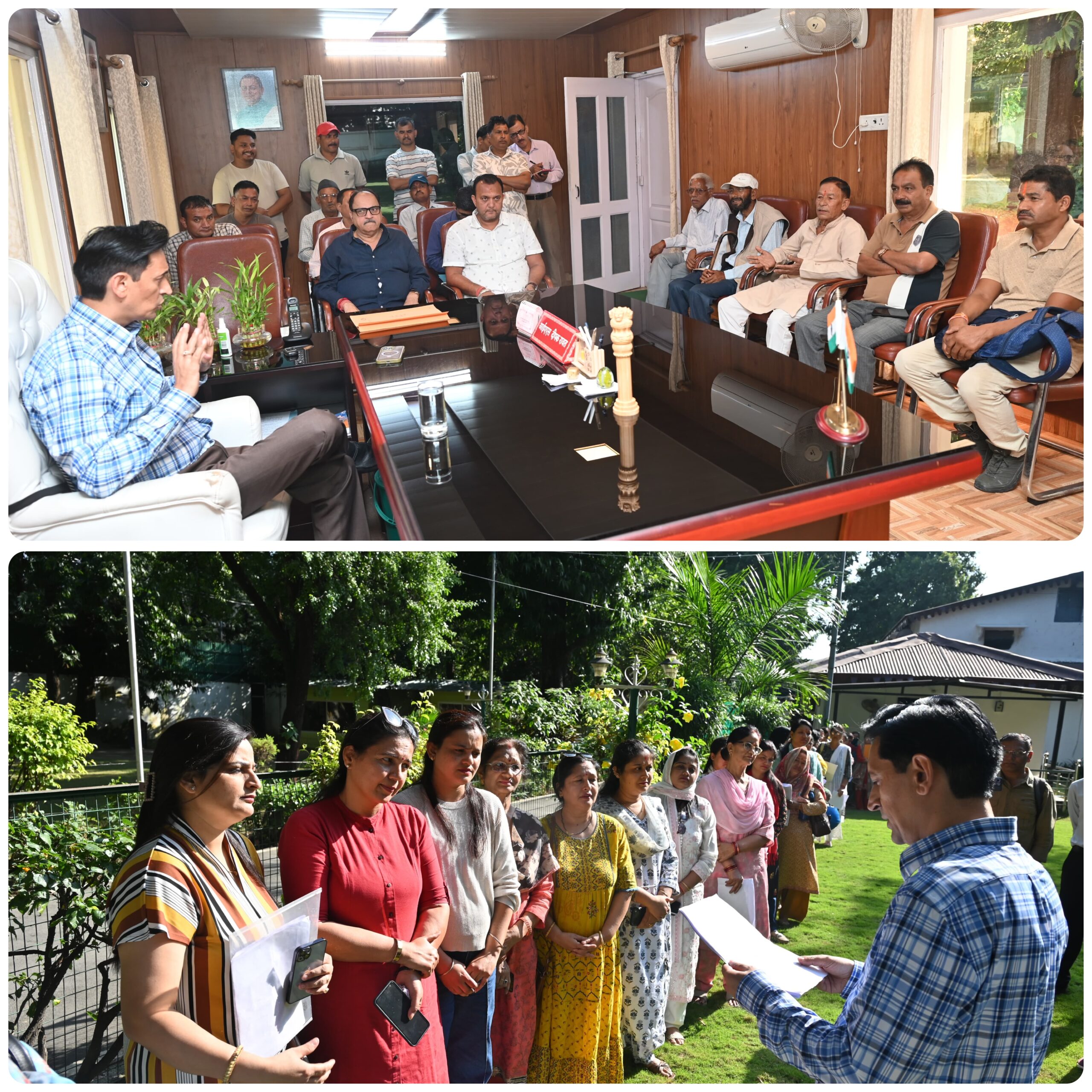 Haldwani: हल्द्वानी में जनसुनवाई के दौरान दीपक रावत सख्त, प्लॉट विवाद में 3 दिन की मोहलत और गड्ढामुक्त सड़कों की जांच के आदेश