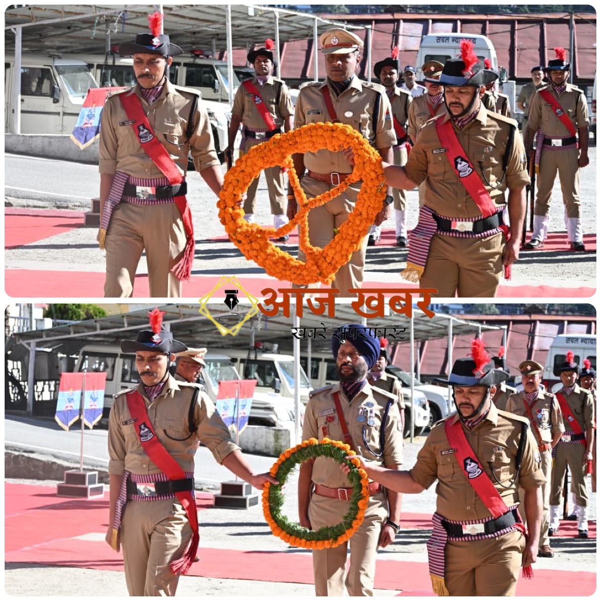 Nainital: पुलिस स्मृति दिवस पर नैनीताल पुलिस ने शहीदों को किया नमन, 154 पुलिस और अर्धसैनिक बलों के जवानों के बलिदान को किया याद