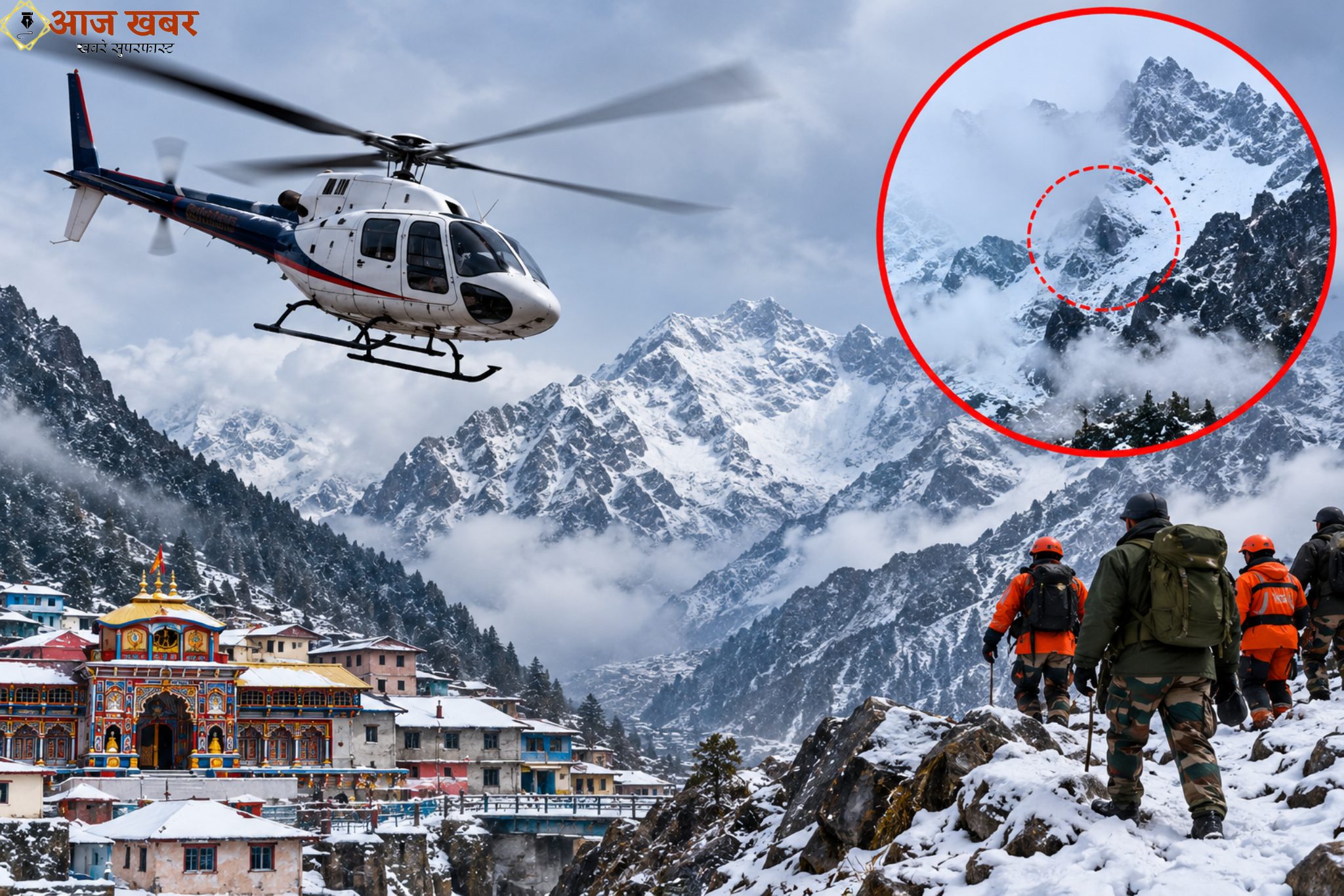 Uttarakhand: चमोली में बदरीनाथ धाम से उड़ान भरने के बाद हेलीकॉप्टर लापता, पायलट समेत 6 लोग थे सवार, हाथी पर्वत के पास क्रैश होने की आशंका